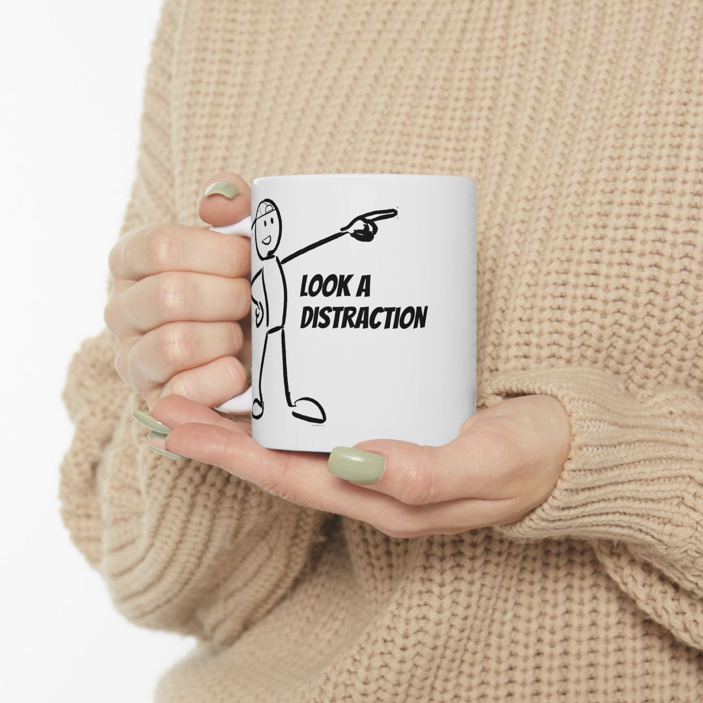 Funny Attraction Ceramic Mug - Perfect Gift for Coffee Lovers