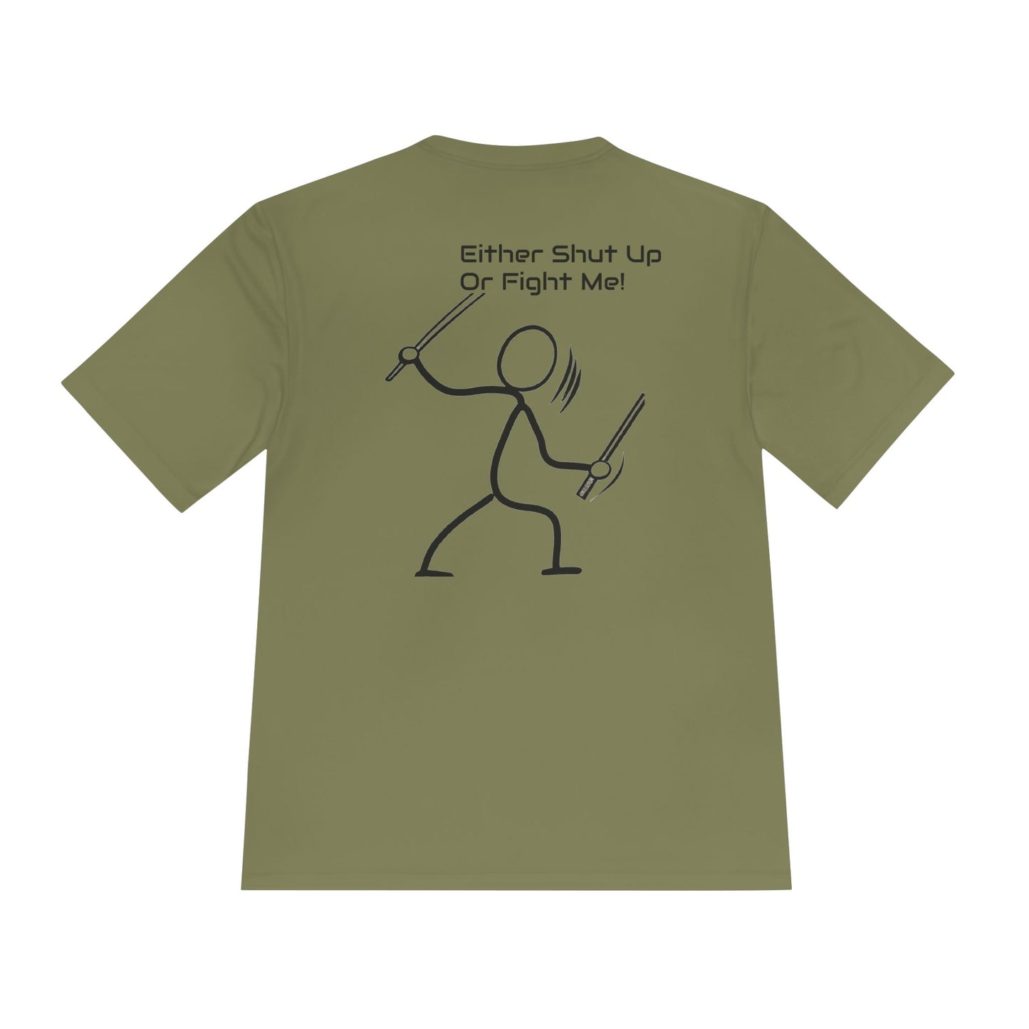 SHUT UP OR FIGHT