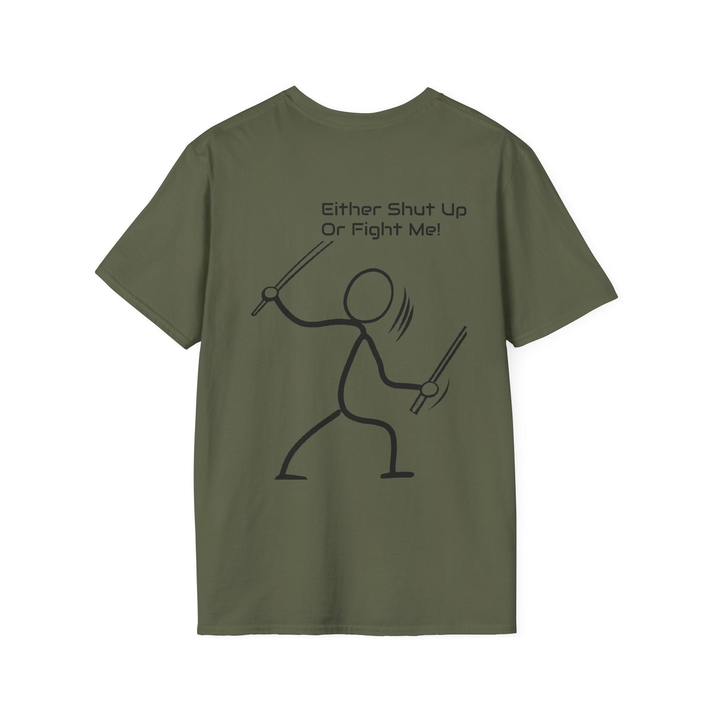 SHUT UP OR FIGHT