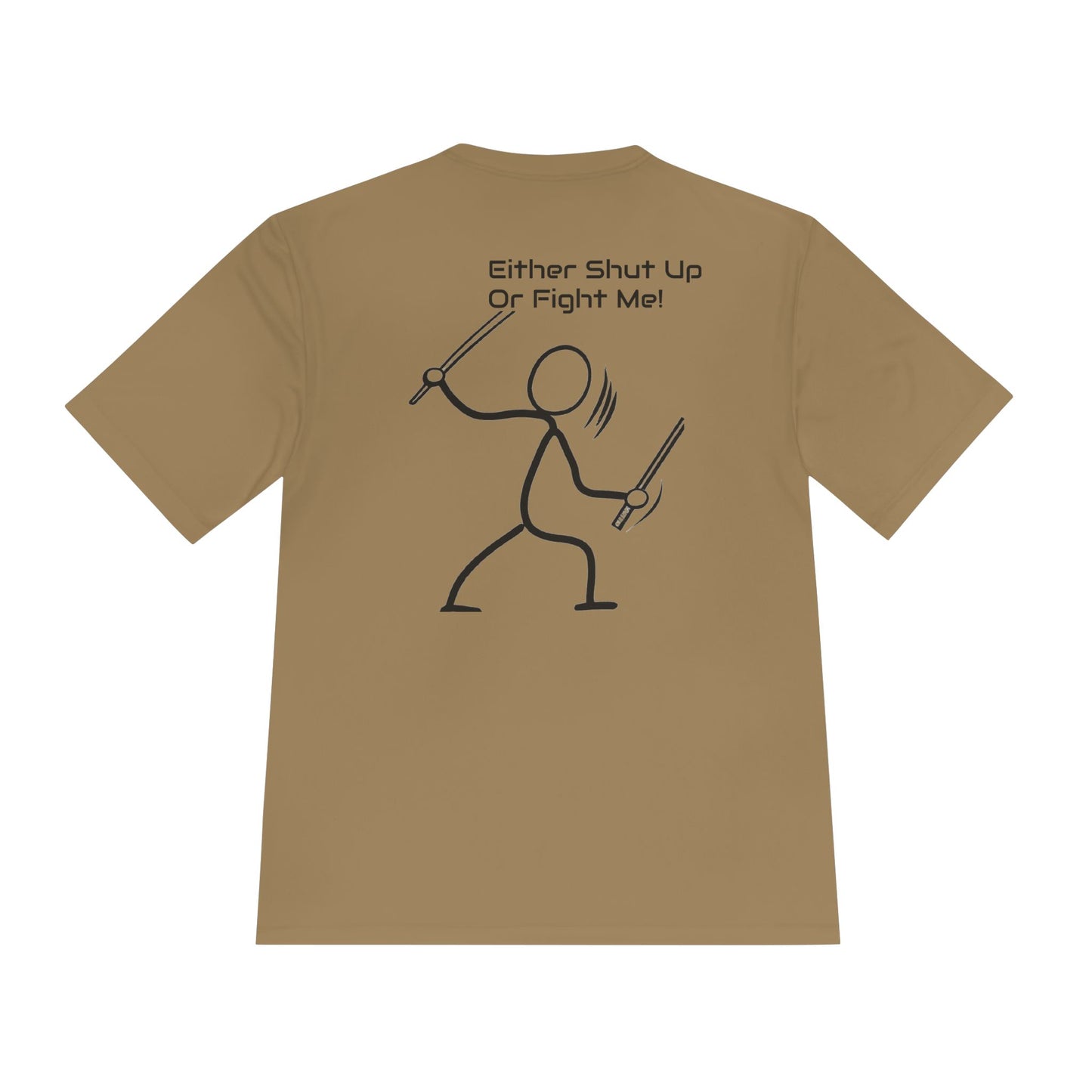 SHUT UP OR FIGHT