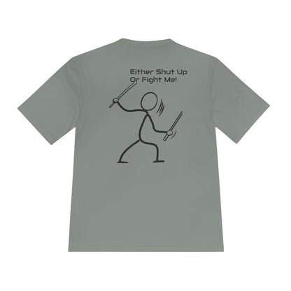 SHUT UP OR FIGHT